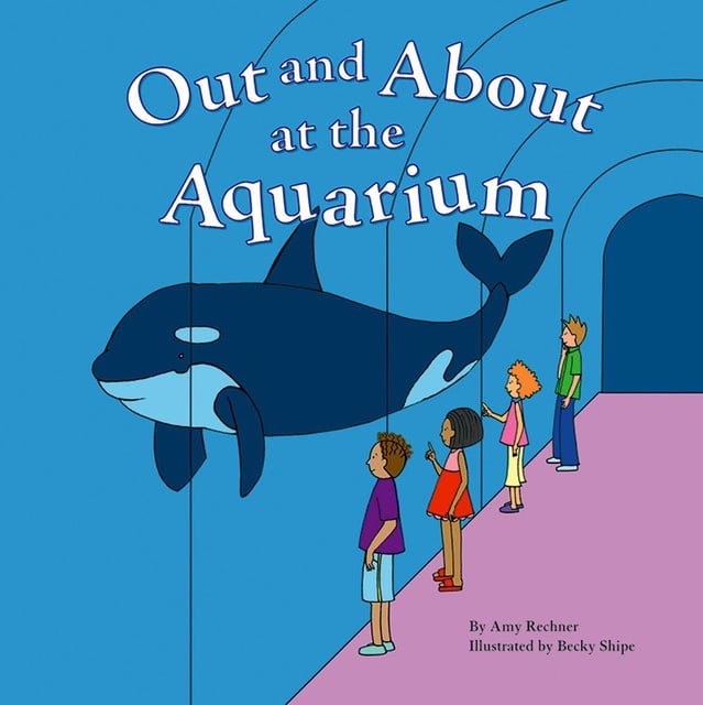 Out and About at the Aquarium - Audiobook - Amy Rechner - Storytel