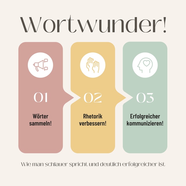 Wortwunder! Wörter Sammeln, Rhetorik Verbessern, Erfolgreicher ...