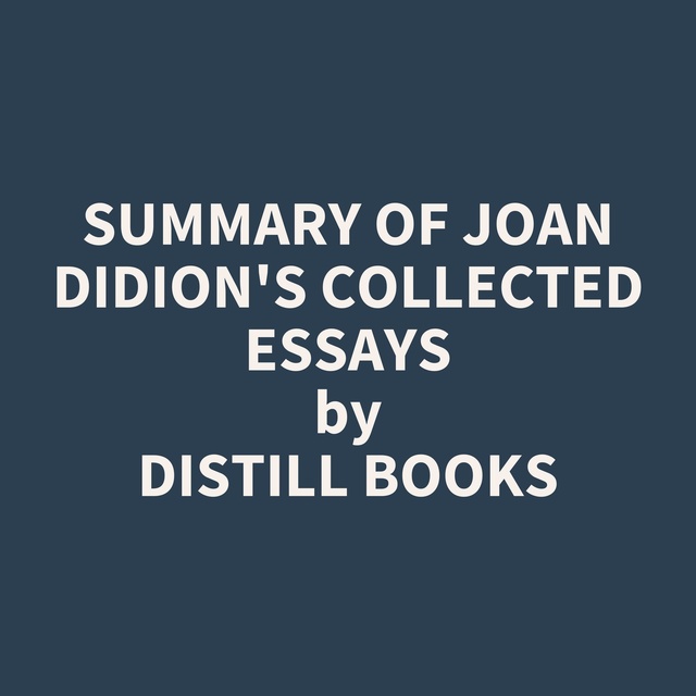 joan didion collected essays