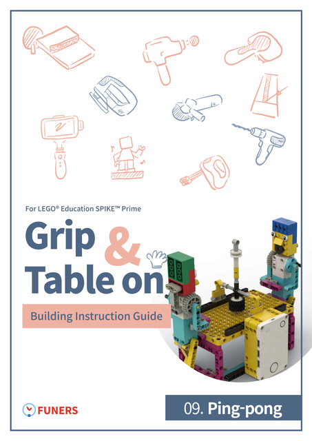 SPIKE™ Prime 09. Ping-pong Building Instruction Guide - Libro electrónico -  - Storytel