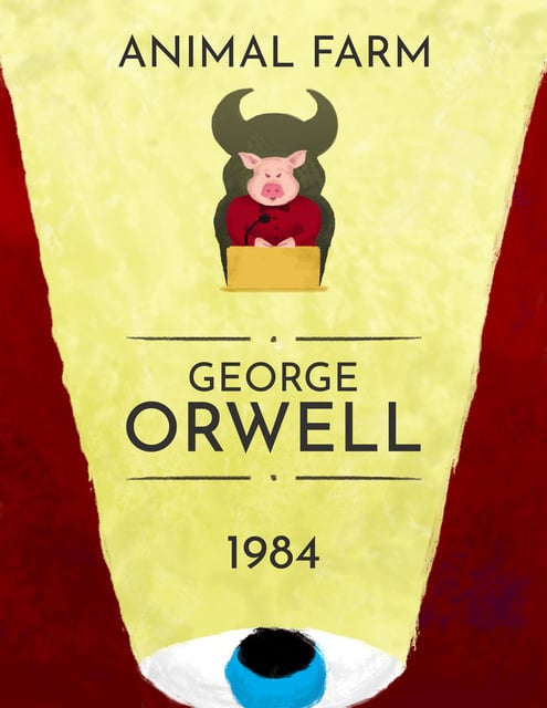 1984, Animal Farm: George Orwell Main Works Collection - Ebook - George  Orwell - Storytel